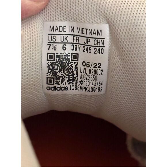 Adidas Basketball Shoes Women's EXHIBIT B CANDACE PARKER Off White GZ2350 Size 7 - Picture 6 of 6